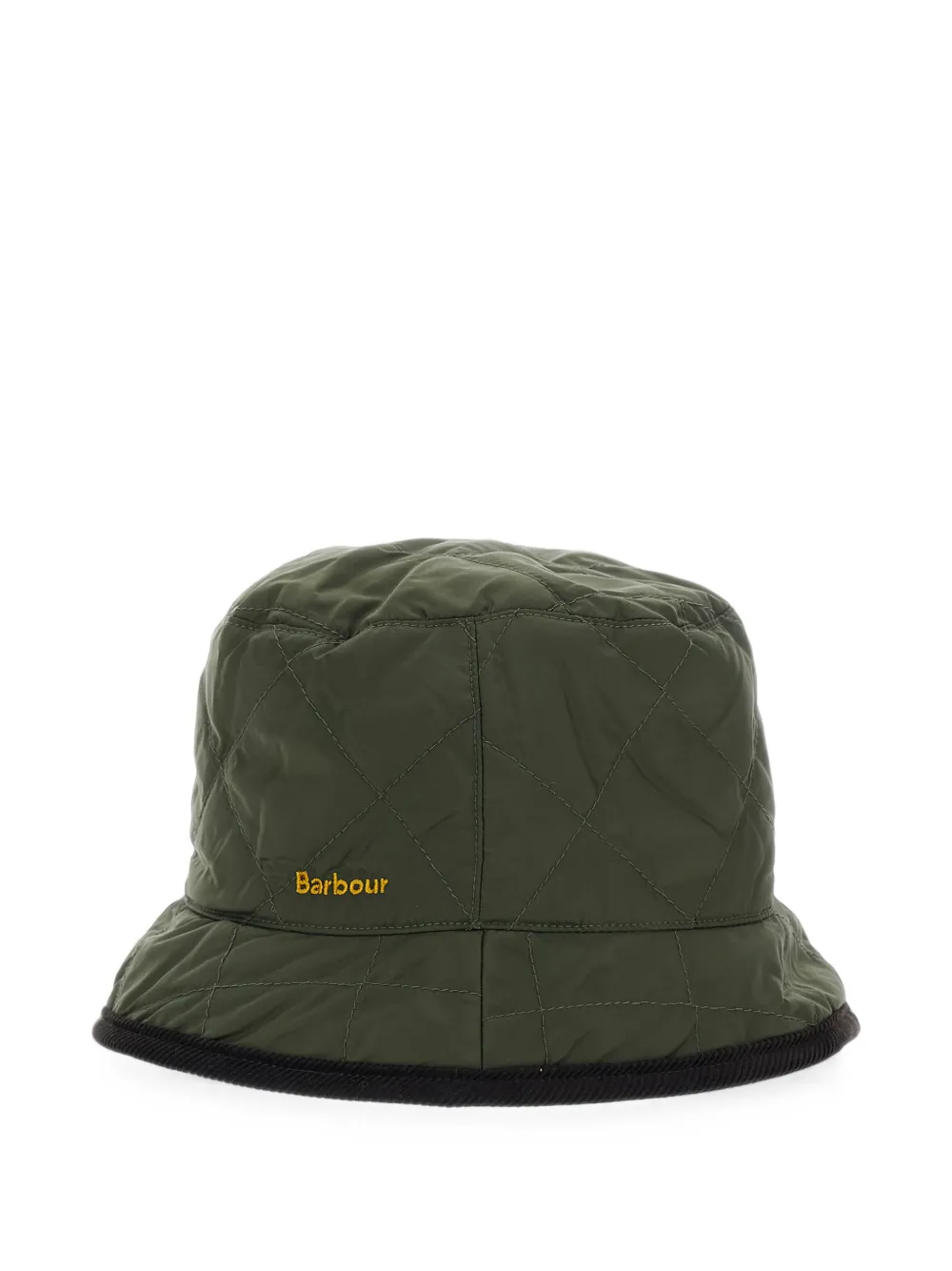 Barbour Liddesdale quilted bucket hat Groen