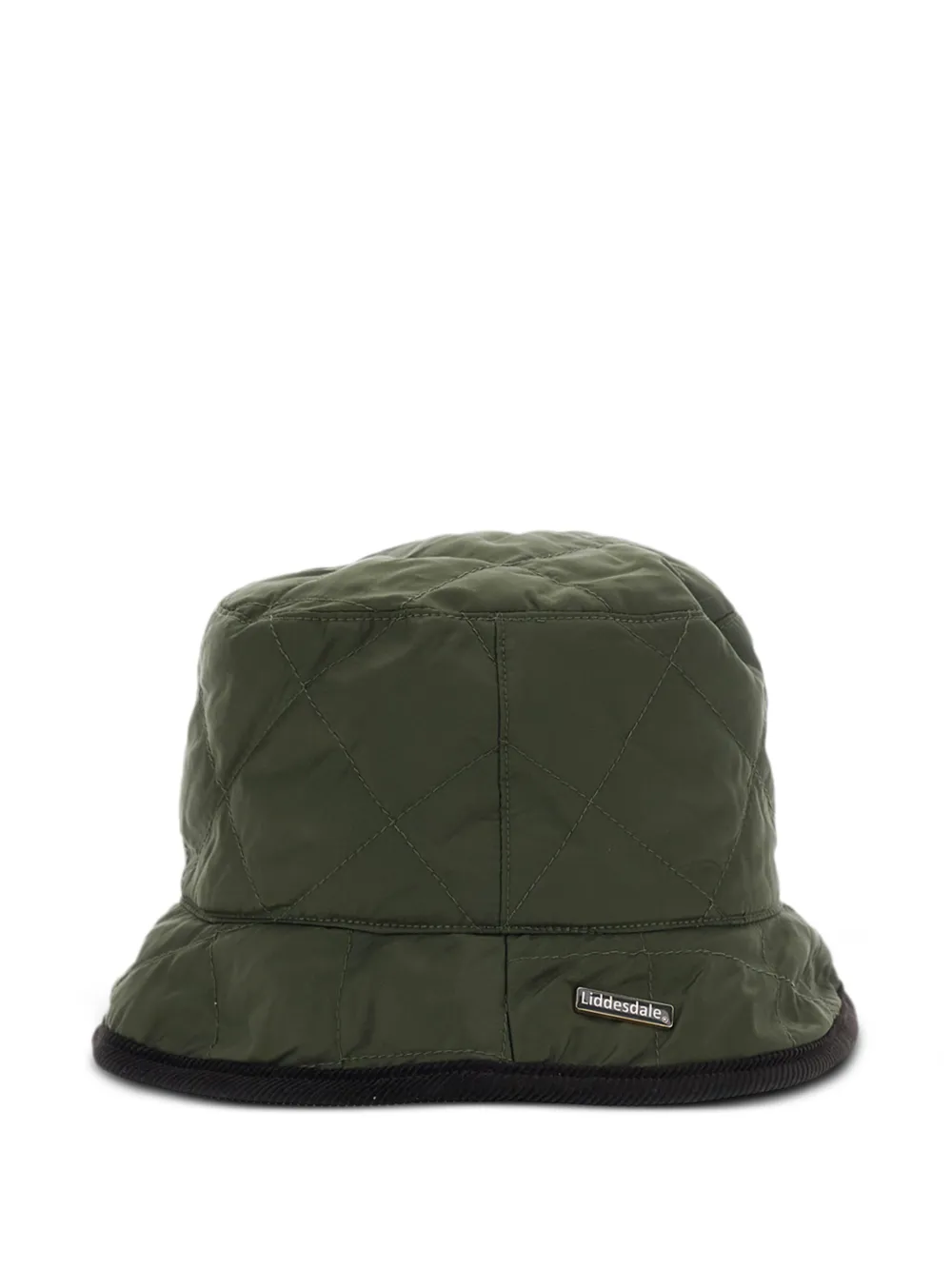 Barbour Liddesdale Quilted Bucket Hat In Green