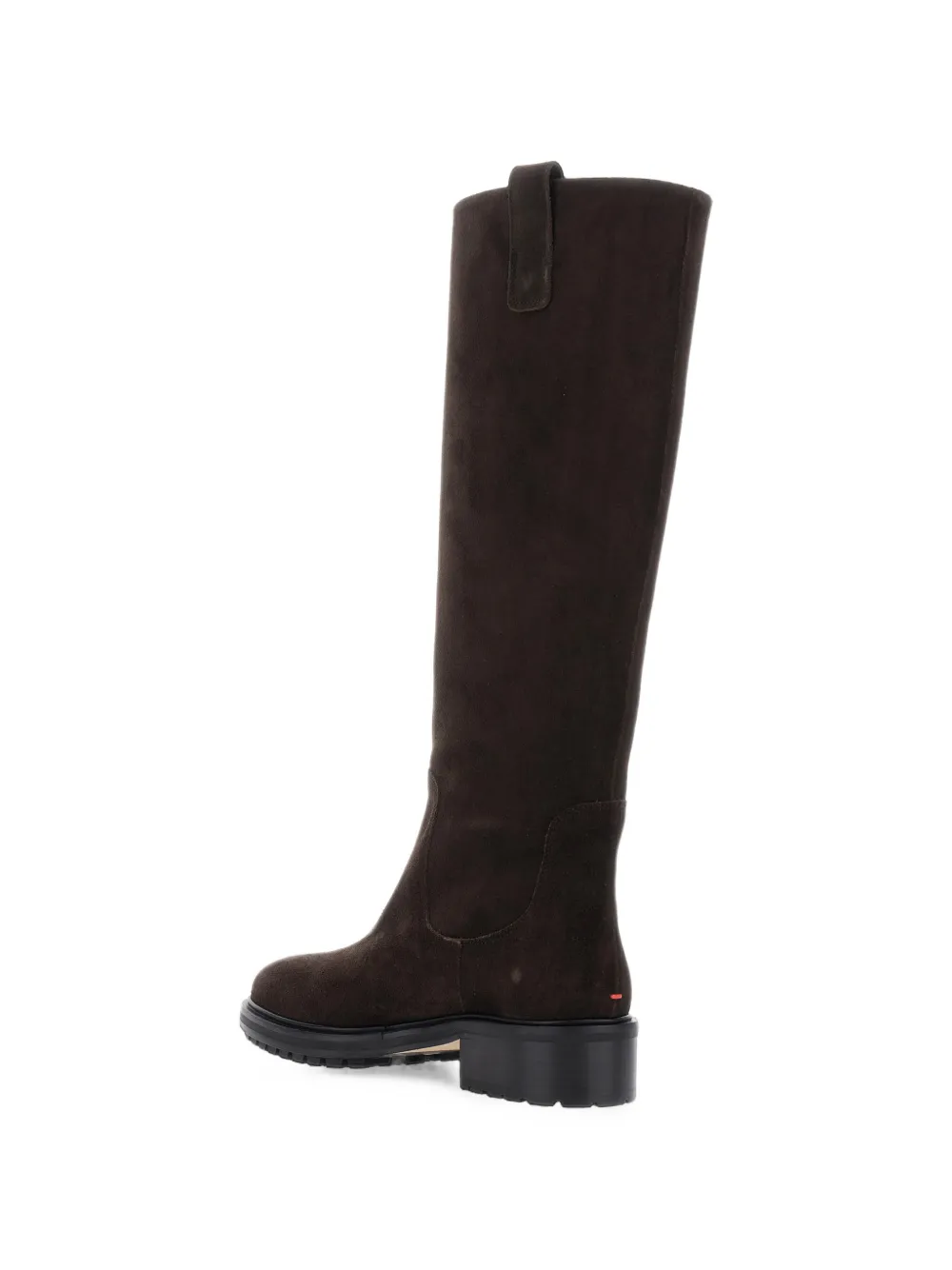 Aeyde Suede Knee-high Boots In Multi
