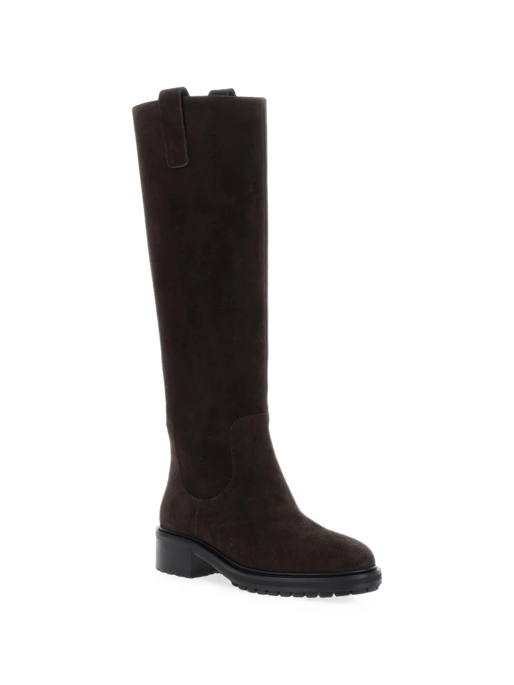 Aeyde Suede Knee-high Boots In Multi