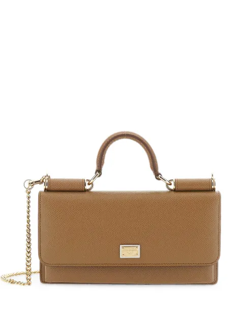 Dolce & Gabbana Dauphine leather mini bag