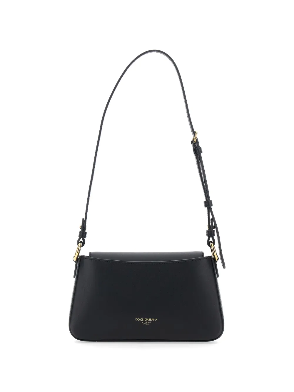 Dolce & Gabbana Mini-tas met logoplakkaat Zwart