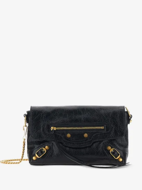 Le City leather clutch bag