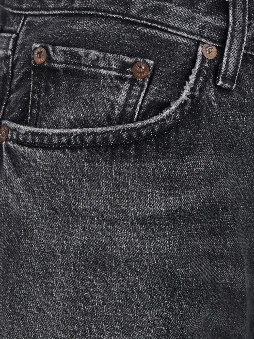 AGOLDE Lana straight jeans Grijs