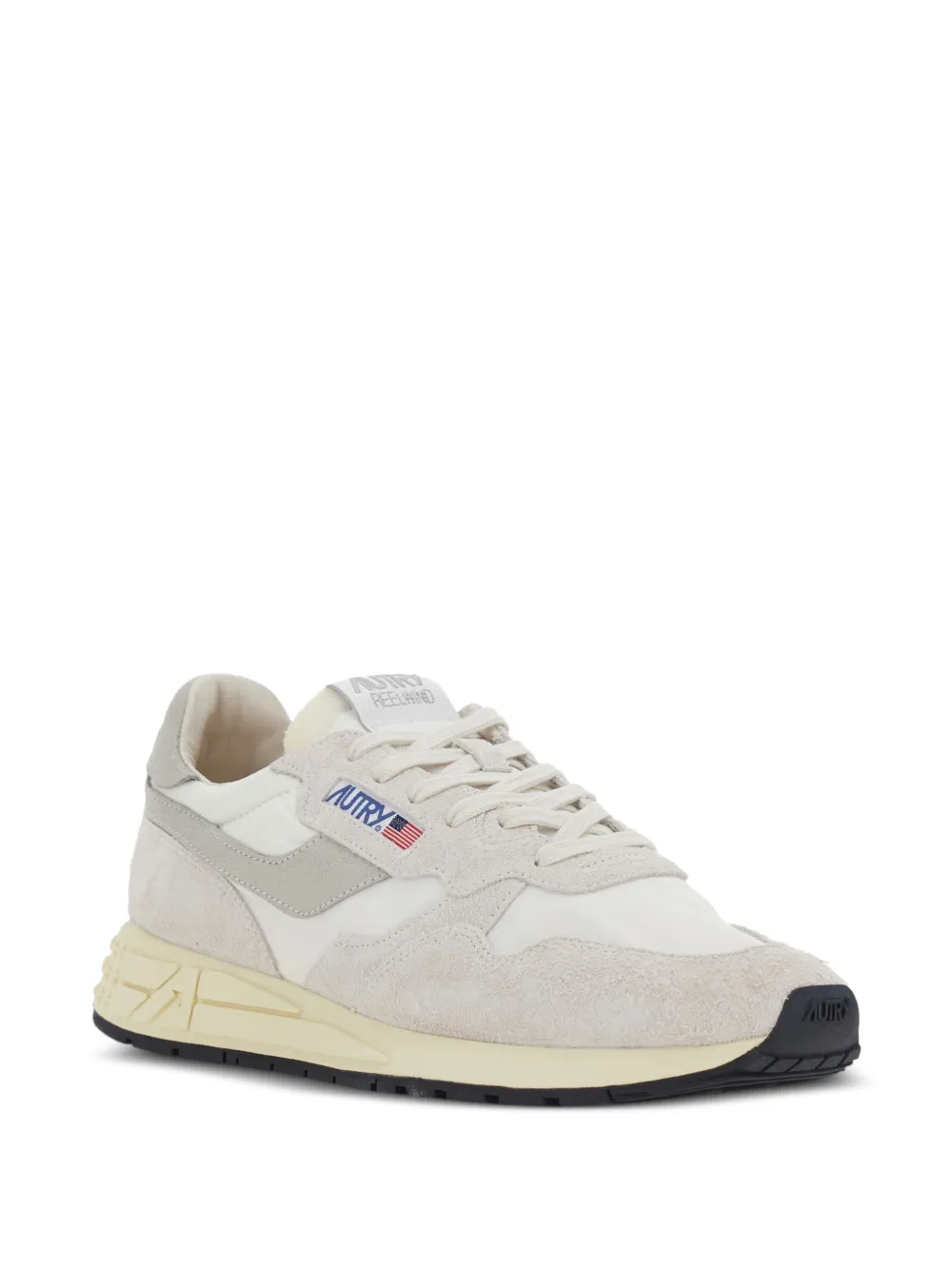 Autry Reelwind sneakers met suède vlak Grijs