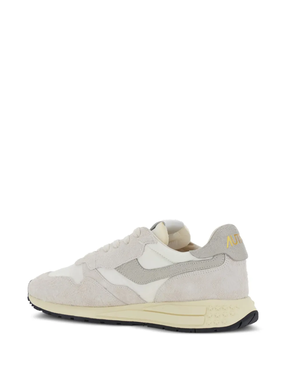Autry Reelwind sneakers met suède vlak Grijs