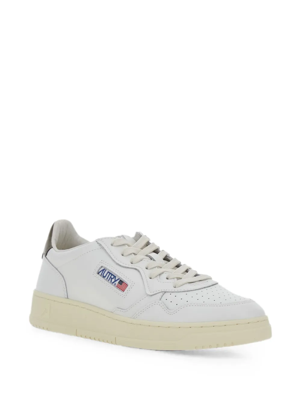 Autry Medalist leather sneakers Wit