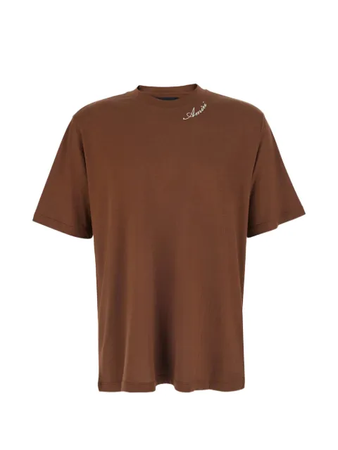 AMIRI logo-embroidered T-shirt