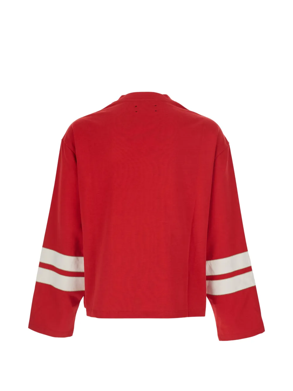 graphic-print V-neck sweater by Amiri