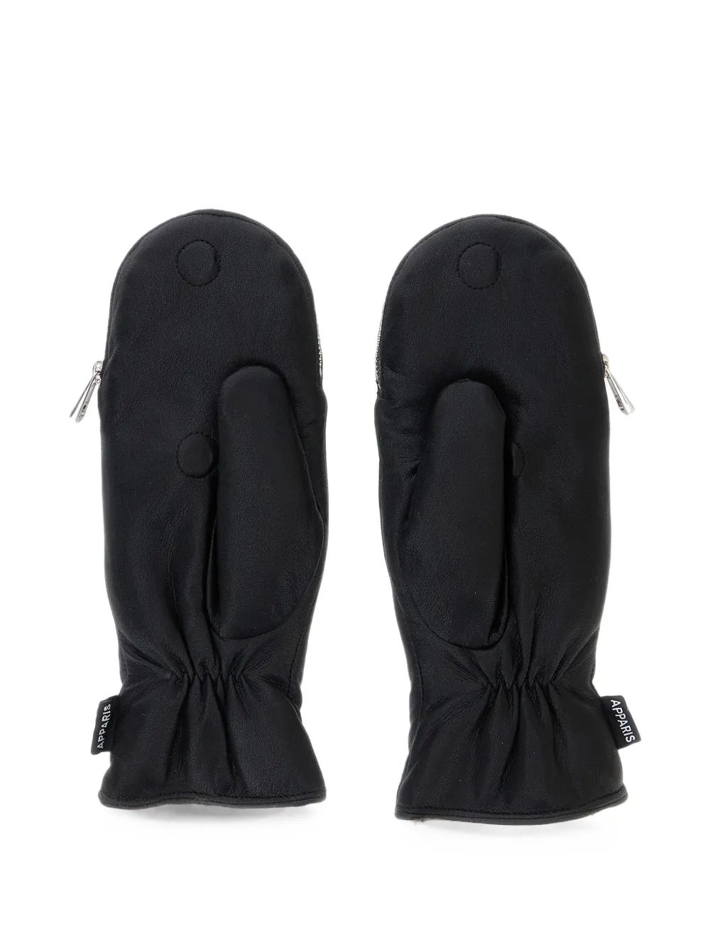 Apparis Noa handschoenen met ritssluiting Zwart