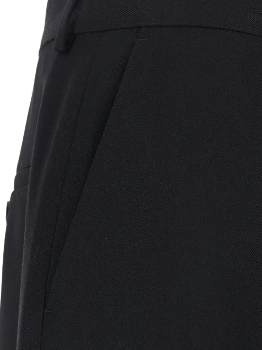 Balenciaga Large Tailored Trousers in Black, view 3