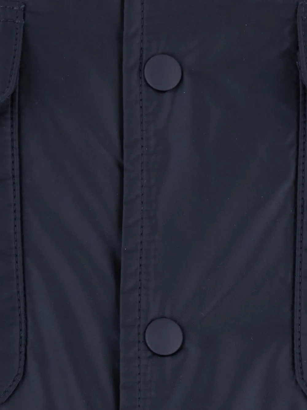 ASPESI 13 Piu Shirt jack met klepzak en knopen Blauw