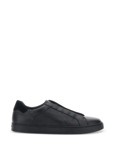 Doucal's Spencer grainy-leather sneakers