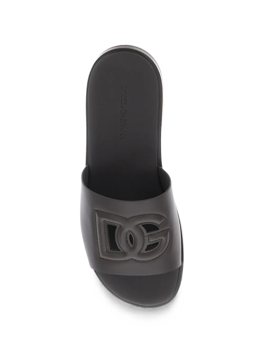 Dolce & Gabbana leather sandals Bruin