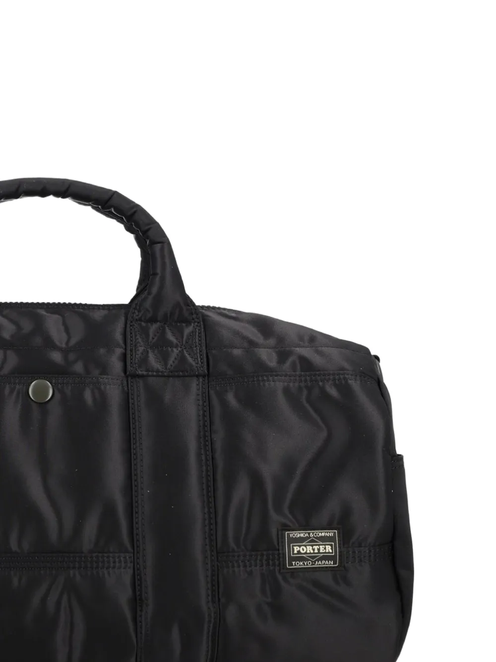 Porter-Yoshida & Co. Tanker reistas met logopatch Zwart