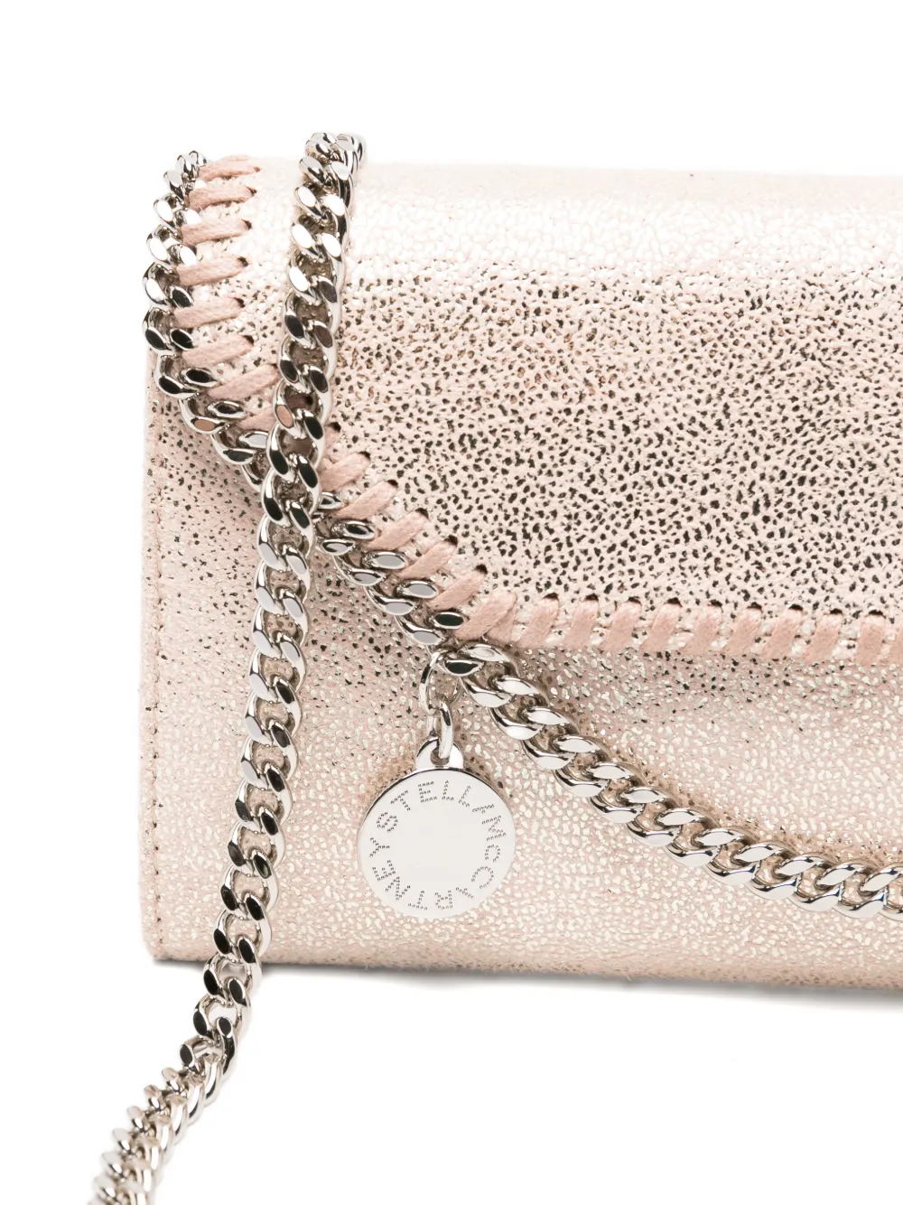 Stella McCartney Falabella Flap portemonnee Beige