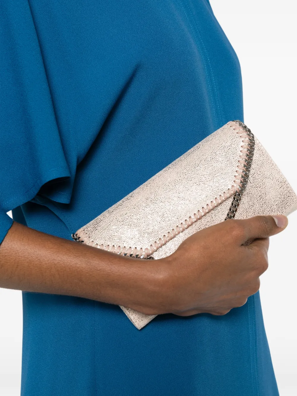 Stella McCartney Falabella Flap portemonnee Beige