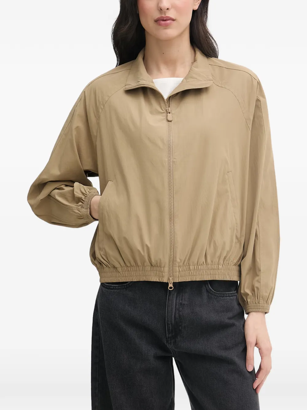 Save The Duck Wyla zip-up bomber jacket - Braun