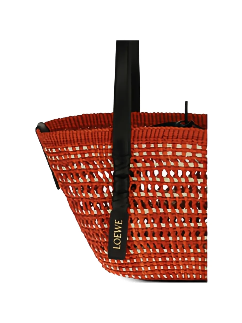 LOEWE Small Braid basket bag - Rosso