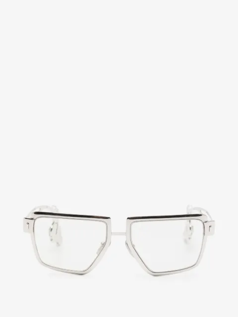 Prada Eyewear Bril met geometrisch montuur verfraaid met kristallen