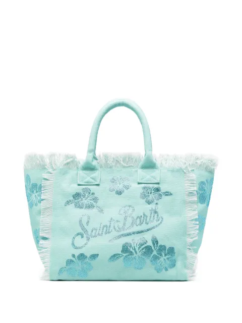 MC2 Saint Barth Vanity Tote Bag mit Perlen