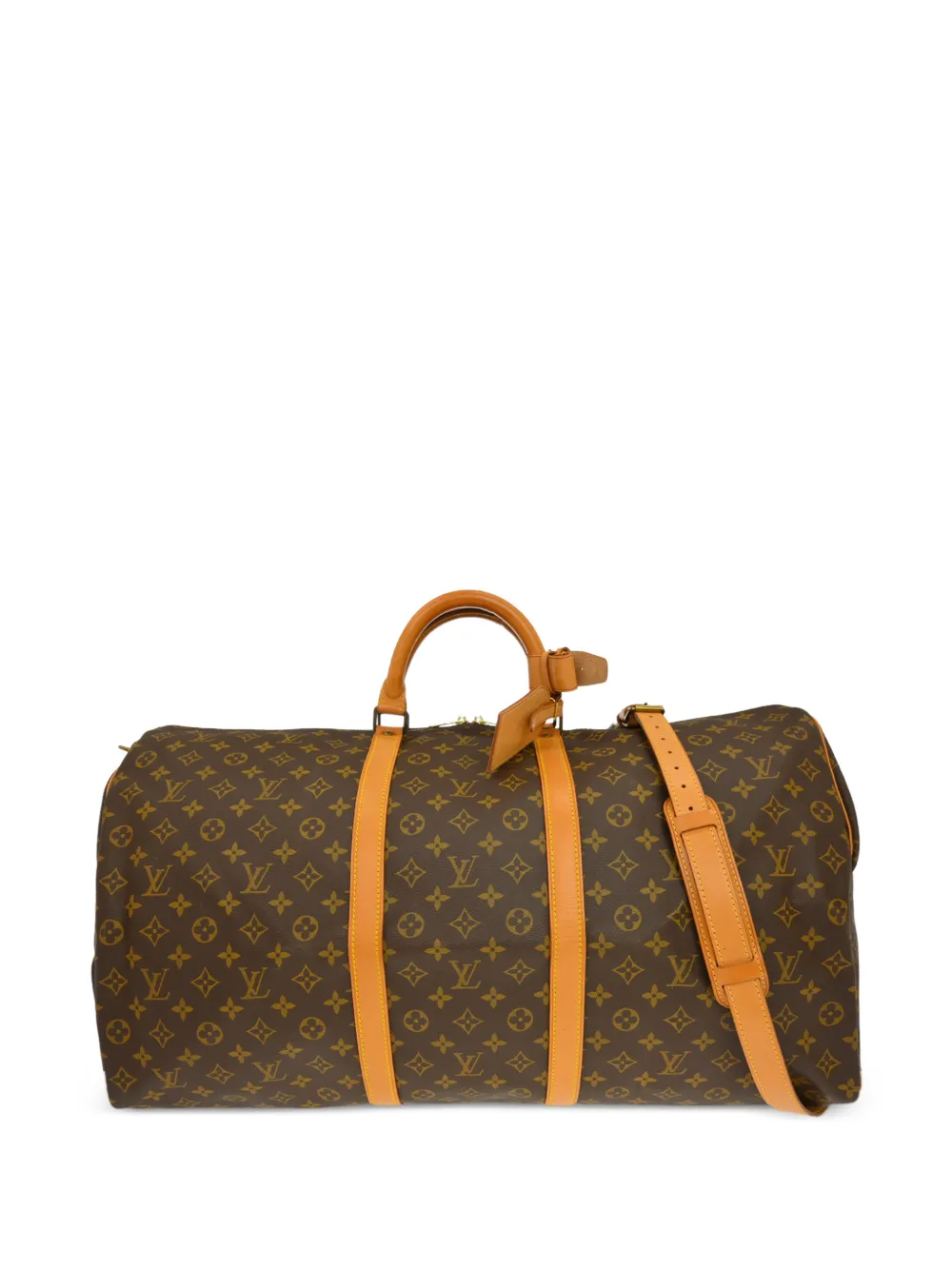 Louis Vuitton Pre-Owned 1989 Monogram Keepall Bandoulière holdall - Braun