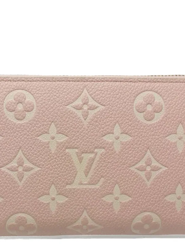 Louis Vuitton Pre-Owned 2021-2026 Bicolor Monogram Empreinte Zippy