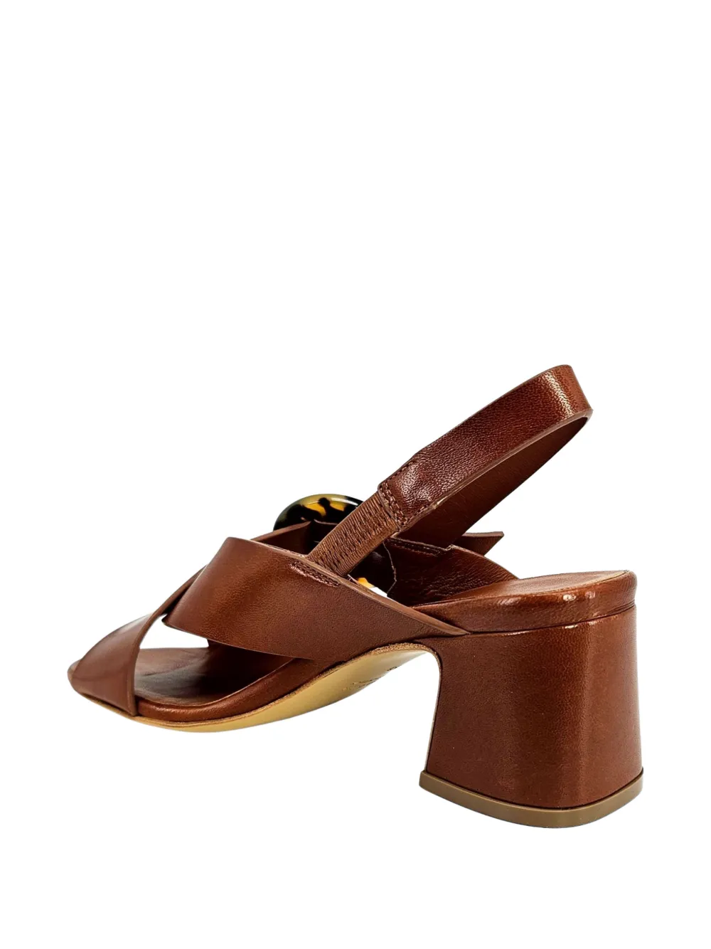 Madison.Maison buckle-detail slingback sandals Bruin