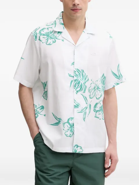 Oakley Hibiscus Breeze floral-print short-sleeve shirt