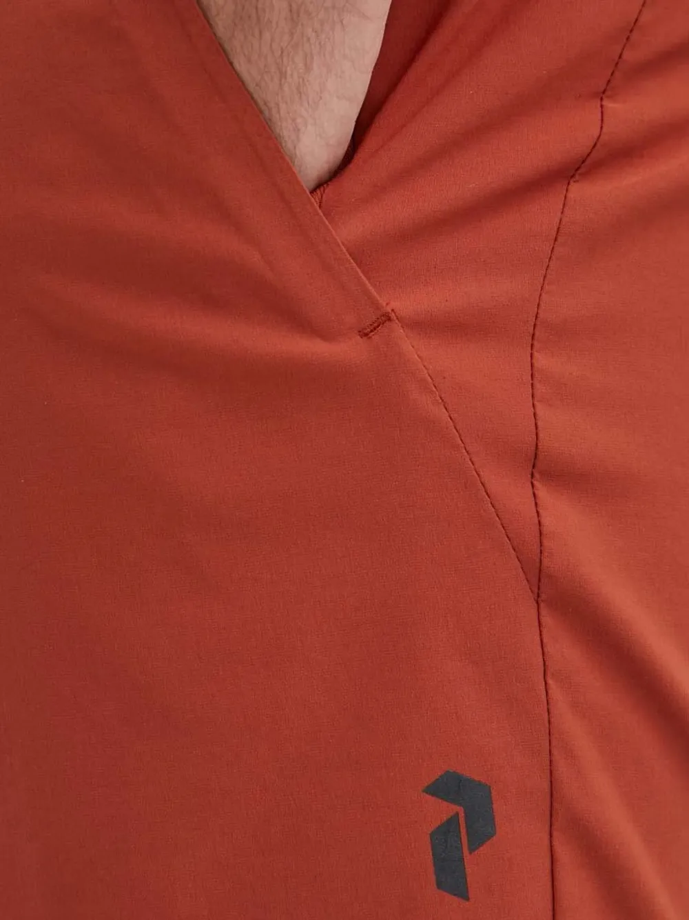 Peak Performance Shorts met ritszak en logo-print Oranje