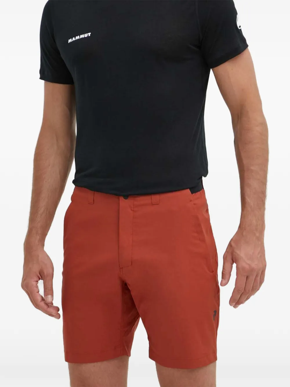 Peak Performance Shorts met ritszak en logo-print Oranje