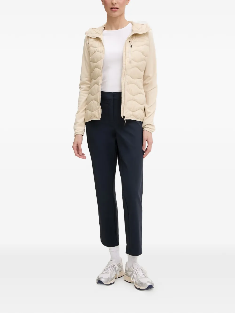 Peak Performance Helium gewatteerd jack met capuchon Beige