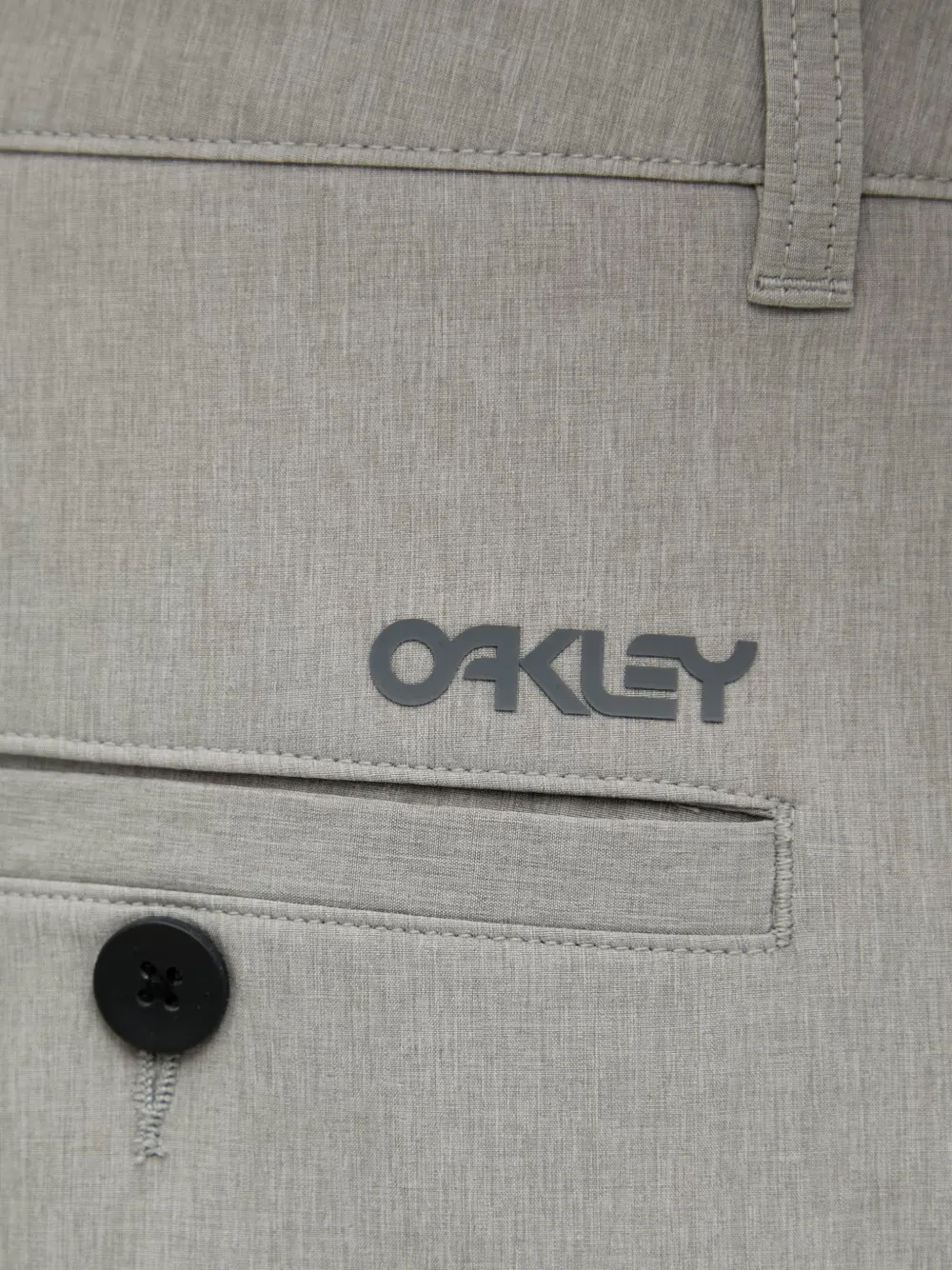 Oakley Cargo shorts met logoprint Grijs