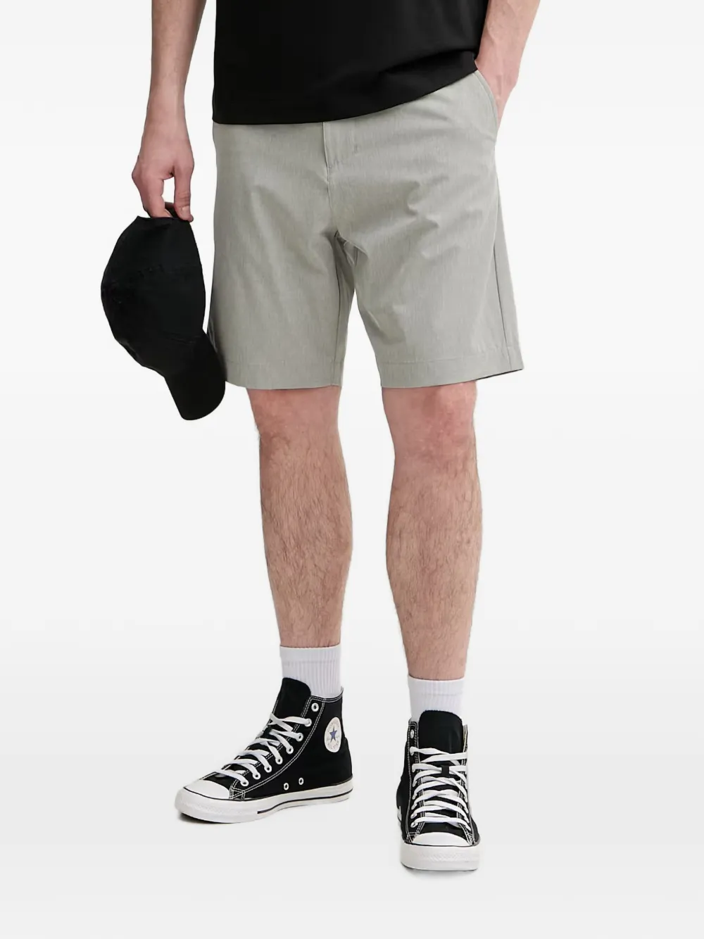 Oakley Utility logo-print shorts - Grigio