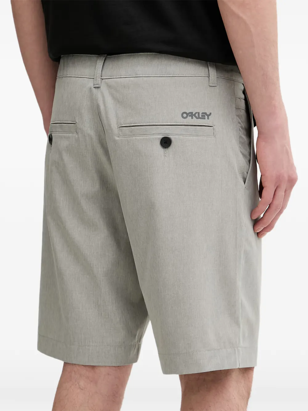 Oakley Cargo shorts met logoprint Grijs
