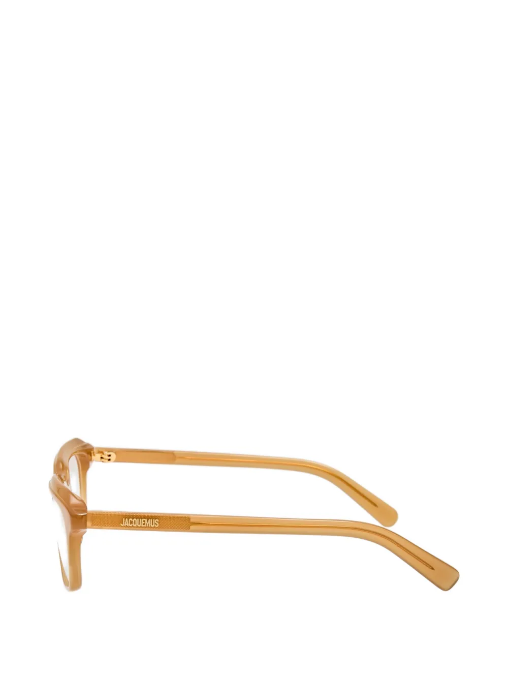 Jacquemus Citta bril Bruin