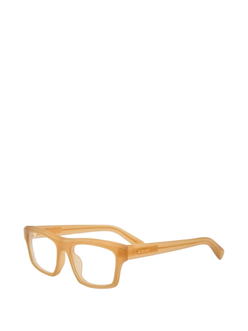 Jacquemus Galerie bril met matte afwerking Bruin