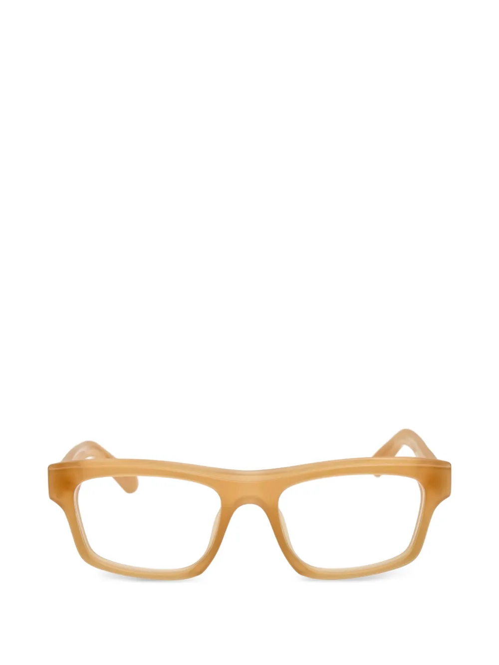 Jacquemus Galerie matte-finish glasses - Marrone