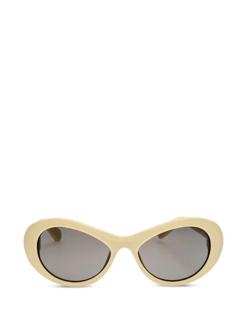 Jacquemus Rond oval-frame sunglasses