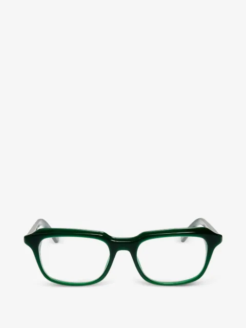Jacquemus Citta angular-frame glasses