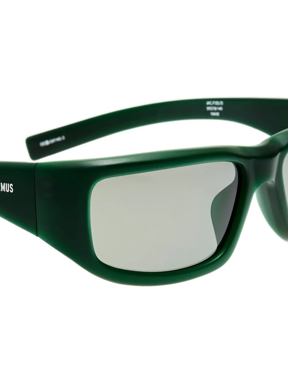 Jacquemus Aero zonnebril Groen