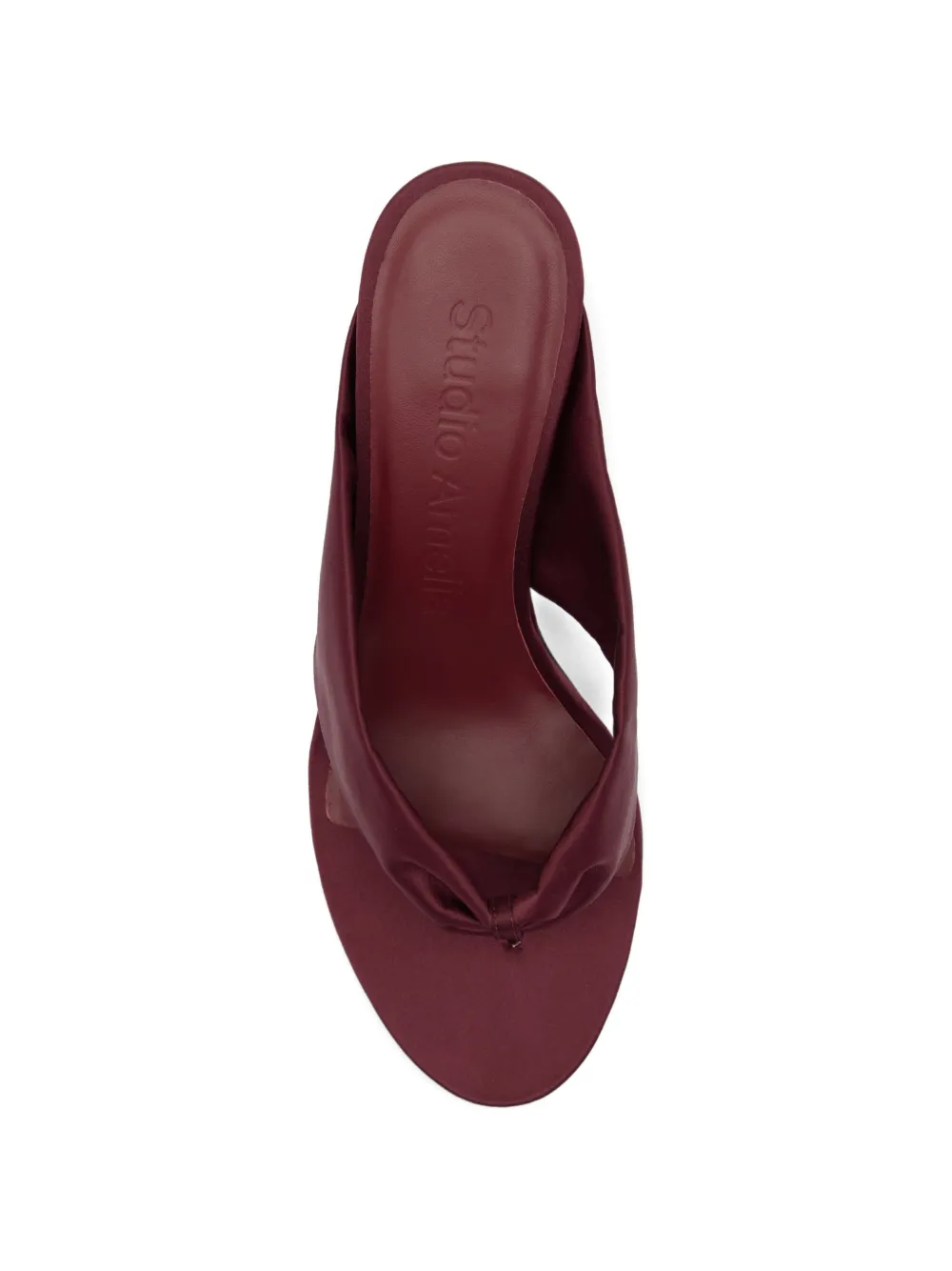 Studio Amelia Paloma heeled mules Rood