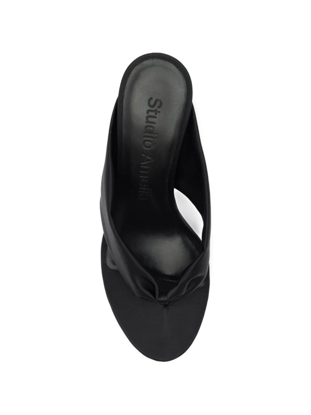 Studio Amelia Paloma heeled mules Zwart