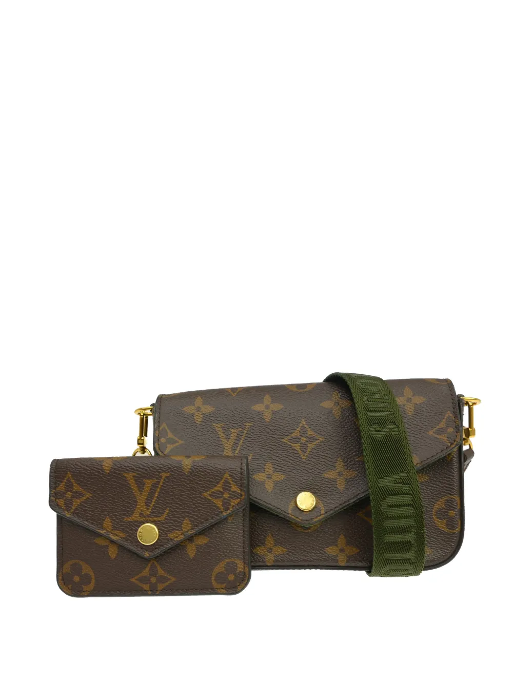 Louis Vuitton Pre-Owned 2010-2020s Monogram Felicie shoulder bag - Marrone