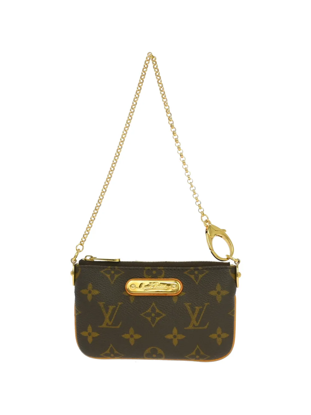Louis Vuitton Pre-Owned 2008 Monogram Pochette Milla PM mini bag - Braun