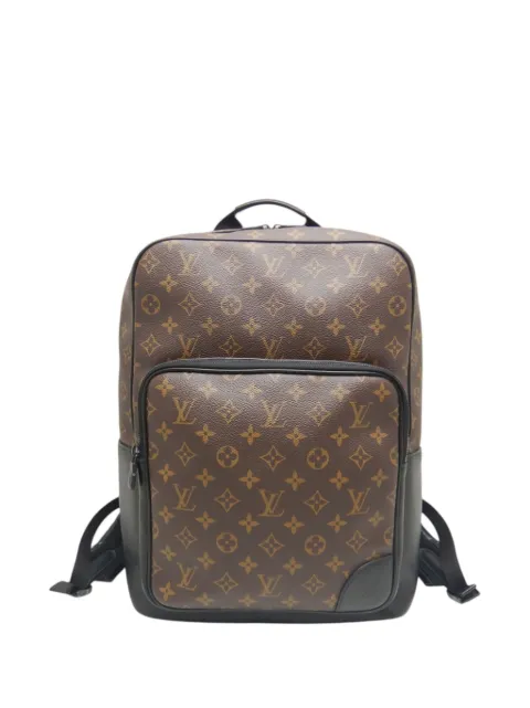 Louis Vuitton Pre-Owned 2020 Monogram Macassar Dean backpack