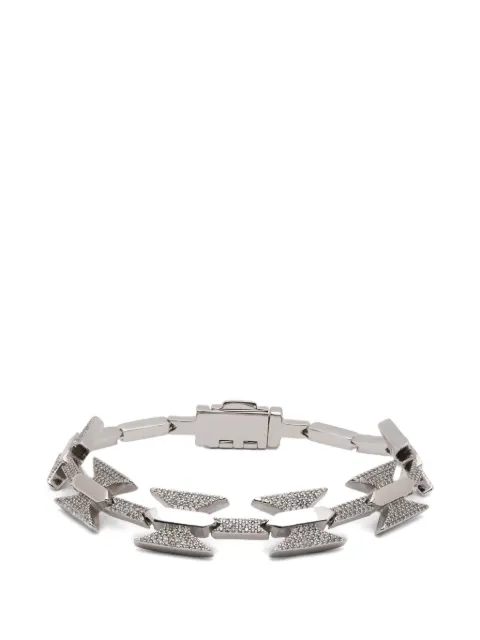 DARKAI Razor crystal-embellished wire bracelet