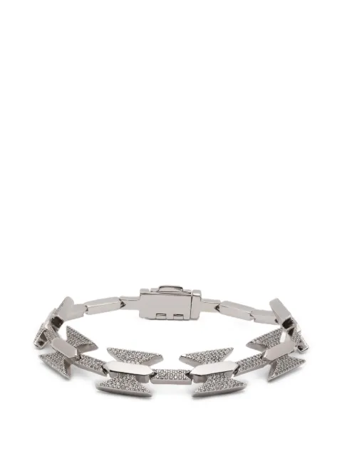 DARKAI Razor crystal-embellished wire bracelet