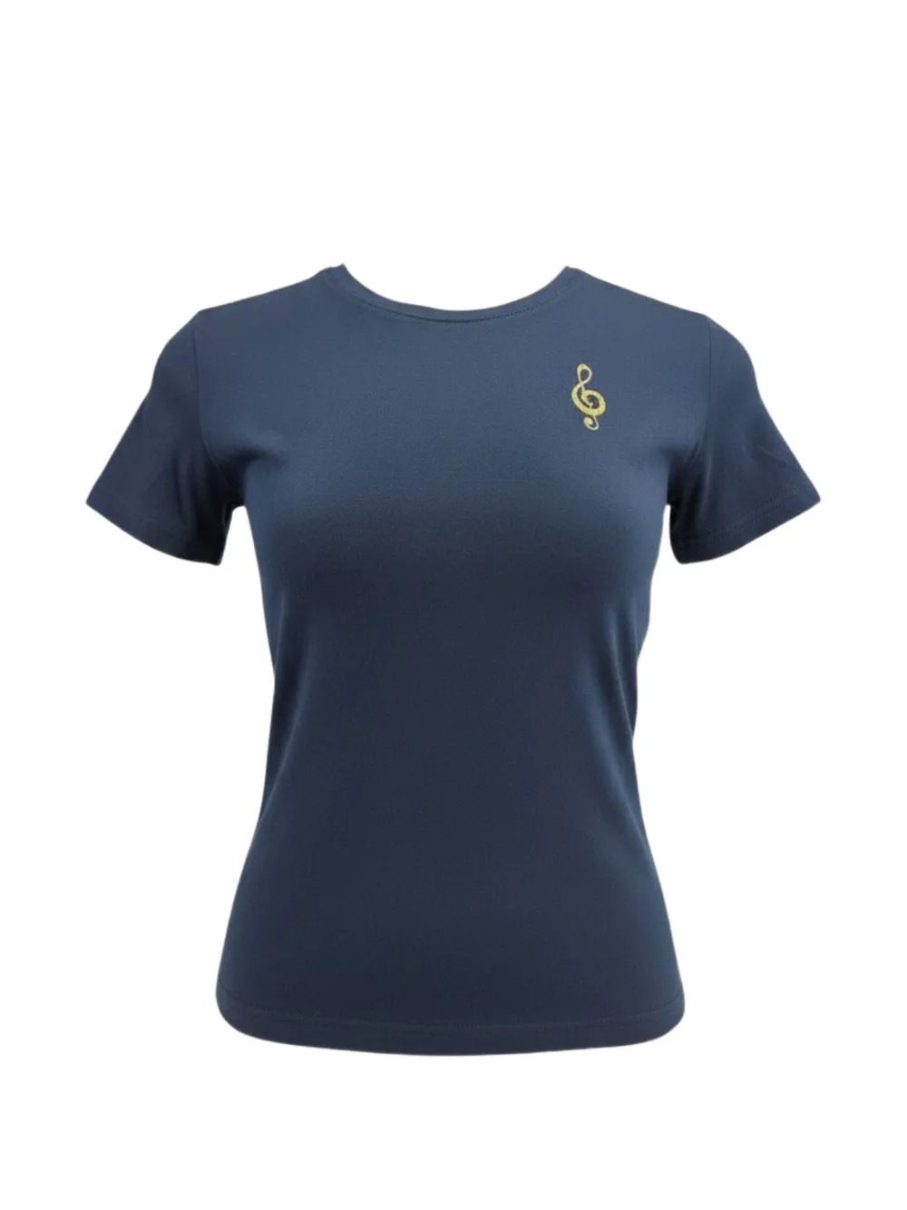 Madison.Maison x On Off Essentials Music is het antwoord T-shirt Blauw