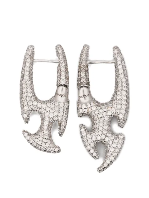 DARKAI crystal-embellished drop earrings